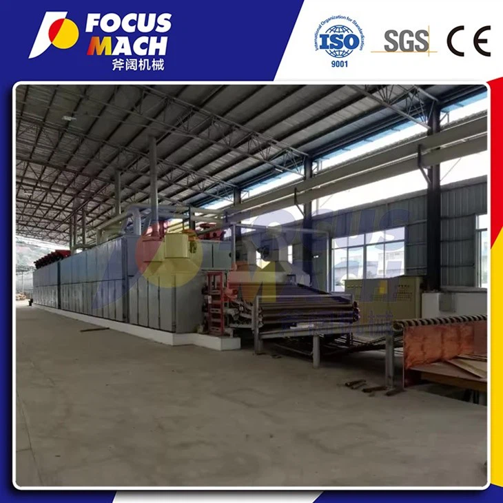 Four Section Roller Veneer Drying Machine