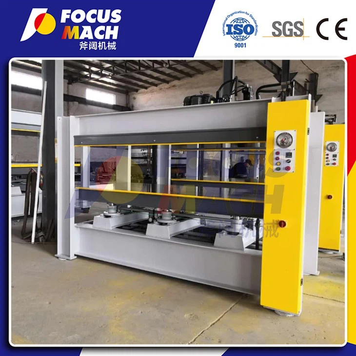 Multi   Layer   Woodworking   Vökva   Heitt   Pressa   Vél